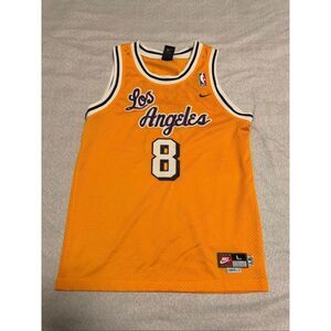 Nike Air Size Large Youth Kobe Bryant #8 Los Angeles Lakers Vintage